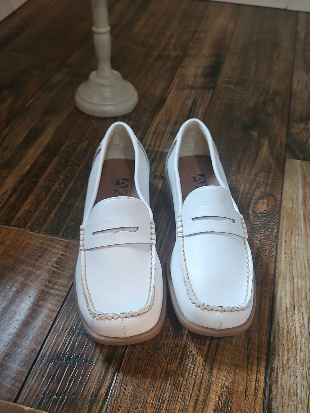 New AEROSOLES A2 Womens Slip On Casual Buttery Soft Luxury Leather Penny Loafers